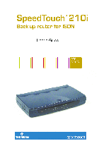 Netzwerk-Router Technicolor 210i Handbuch