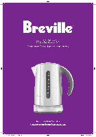 Kaffeemaschinen BREVILLE BKE820XL Handbuch
