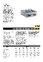 Kochfeld Zanussi NCG1200 Broschüre