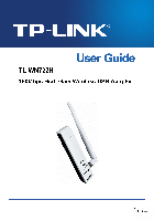 Netzwerkkarte TP-Link TL-WN722N Handbuch