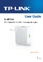 Netzwerk-Router TP-Link TL-WR710N Benutzerhandbuch